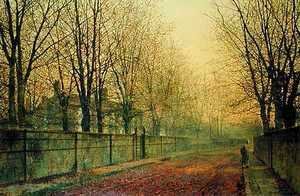 In the Golden Glow of Autumn 1884