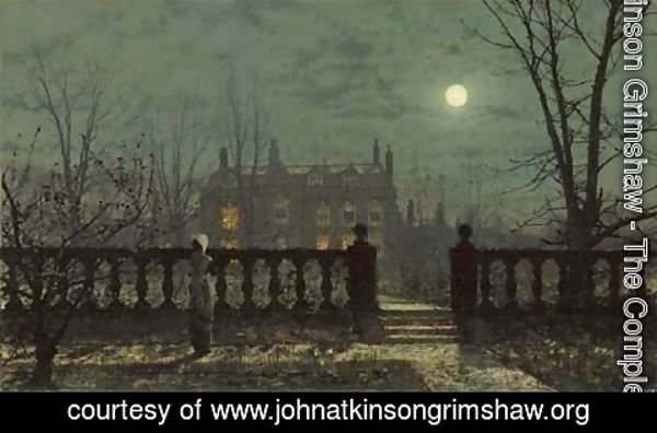 John Atkinson Grimshaw - Waiting