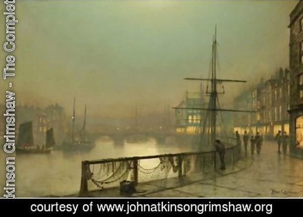 John Atkinson Grimshaw - Whitby 3