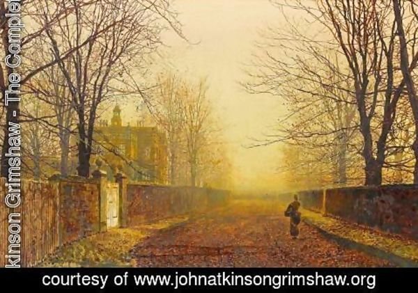 John Atkinson Grimshaw - Golden Autumn