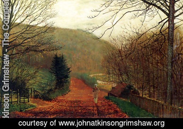 John Atkinson Grimshaw - Forge Valley, Scarborough