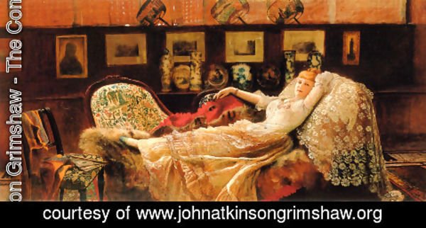 John Atkinson Grimshaw - Day Dreams