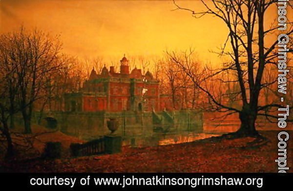 John Atkinson Grimshaw - The Haunted House