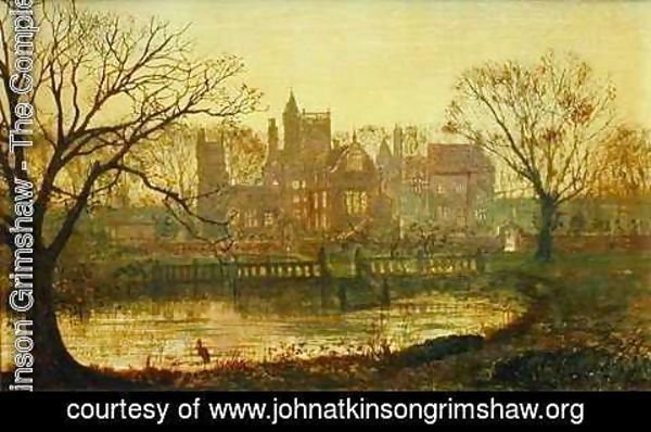 John Atkinson Grimshaw - The Moated Grange