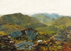 John Atkinson Grimshaw - Landscape In The Lake District 2