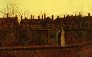 John Atkinson Grimshaw - In the Golden Gloaming