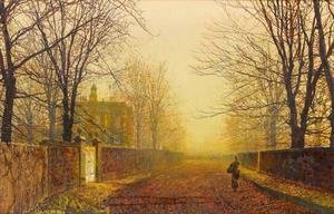 John Atkinson Grimshaw - Golden Autumn