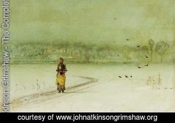 John Atkinson Grimshaw - In the winter